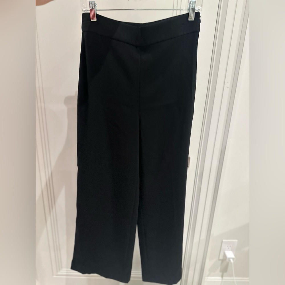 Zara Black Wide Leg Formal Pants